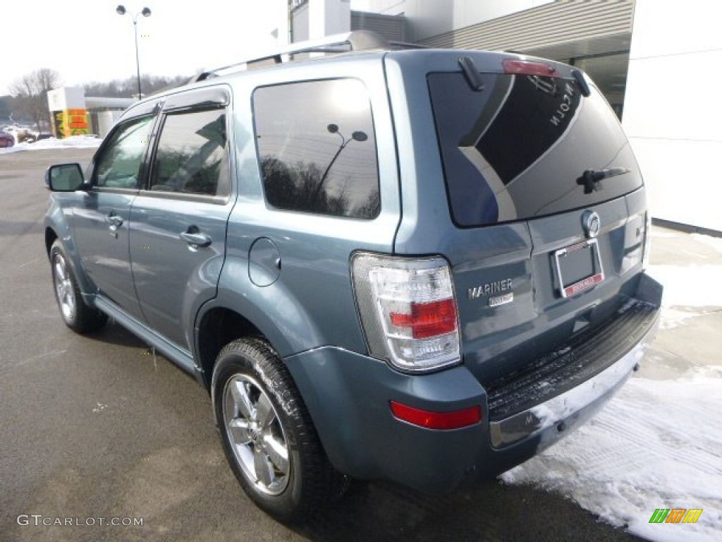 2011 Mariner Premier V6 AWD - Steel Blue Metallic / Stone photo #3