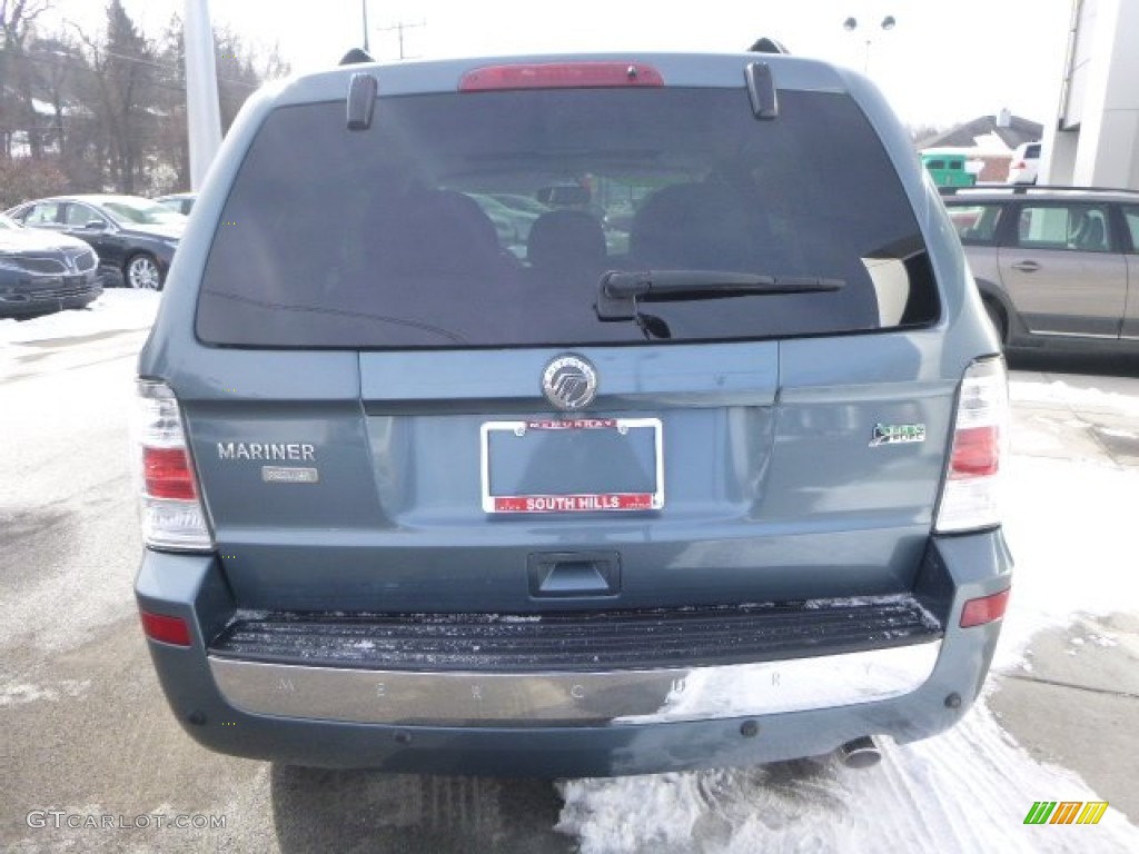 2011 Mariner Premier V6 AWD - Steel Blue Metallic / Stone photo #4