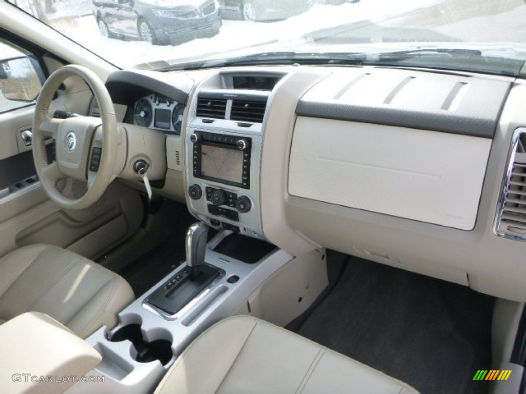 2011 Mariner Premier V6 AWD - Steel Blue Metallic / Stone photo #11
