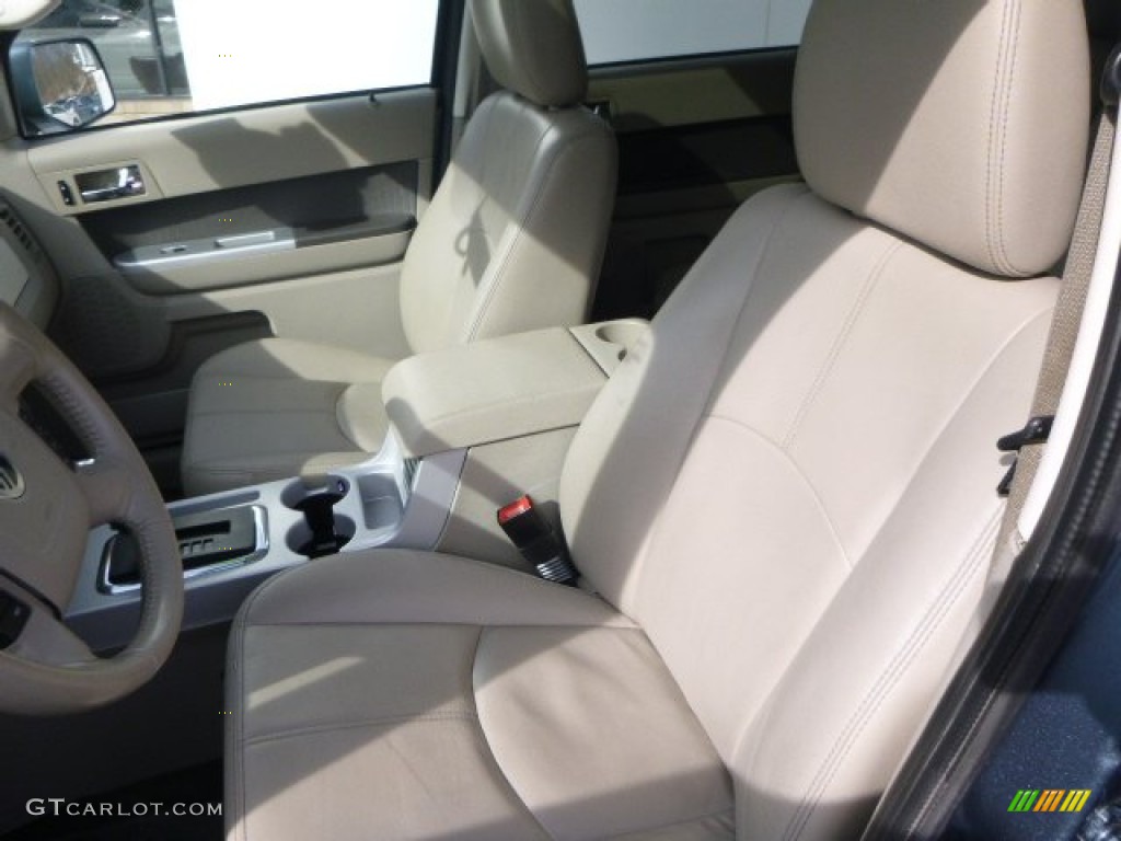 2011 Mariner Premier V6 AWD - Steel Blue Metallic / Stone photo #14