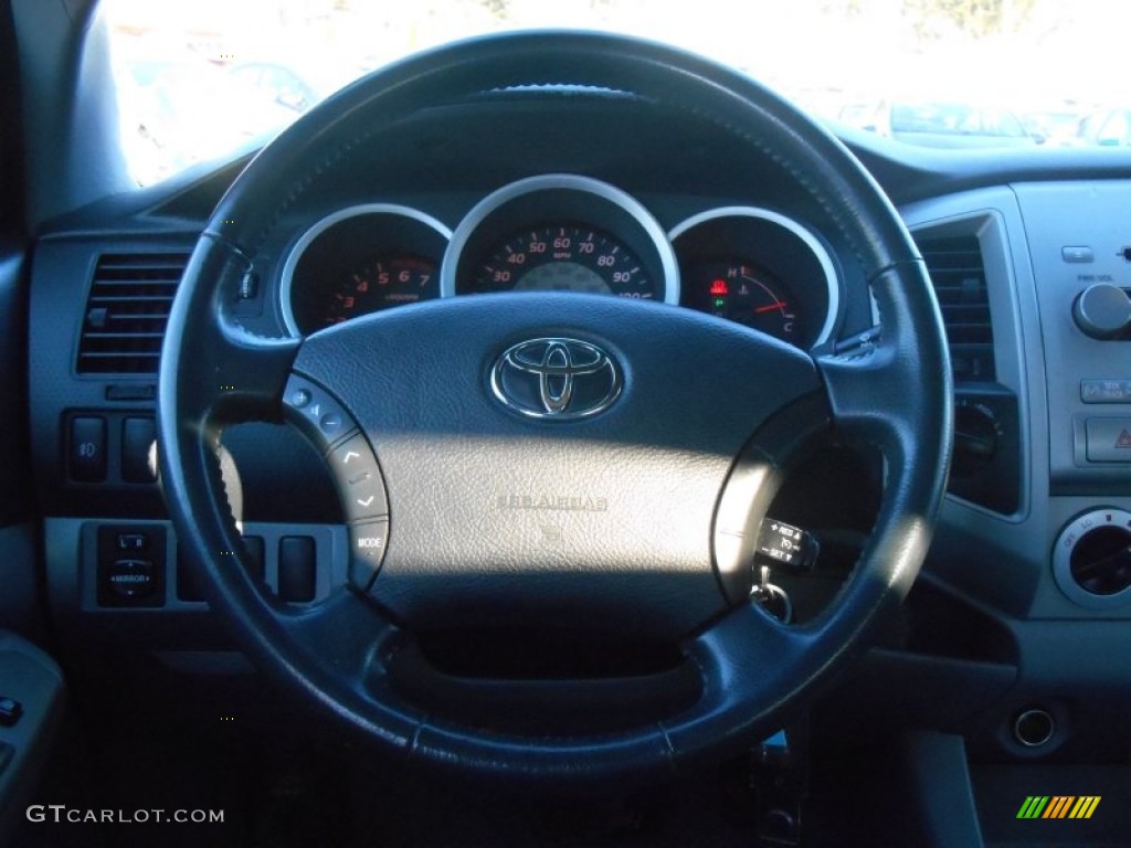 2007 Tacoma V6 TRD Sport Double Cab 4x4 - Radiant Red / Graphite Gray photo #12