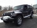 2014 Granite Metallic Jeep Wrangler Unlimited Sahara 4x4 #90527273