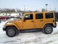 2014 Amp'd Jeep Wrangler Unlimited Rubicon 4x4  photo #3