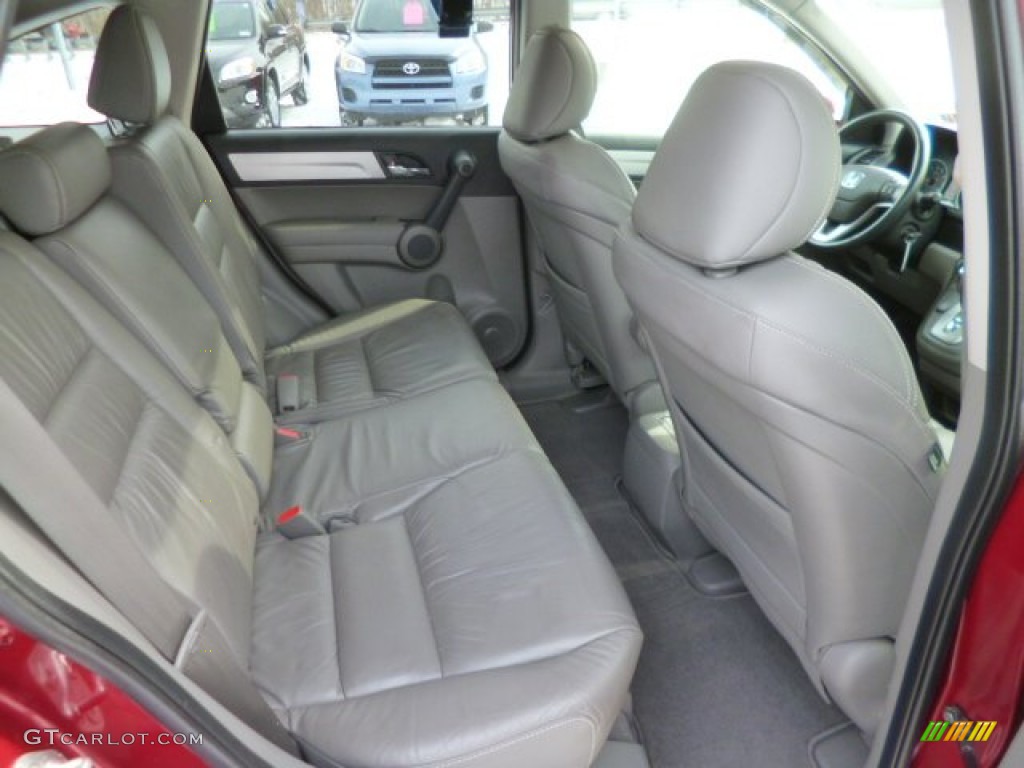 2010 CR-V EX-L AWD - Tango Red Pearl / Gray photo #10