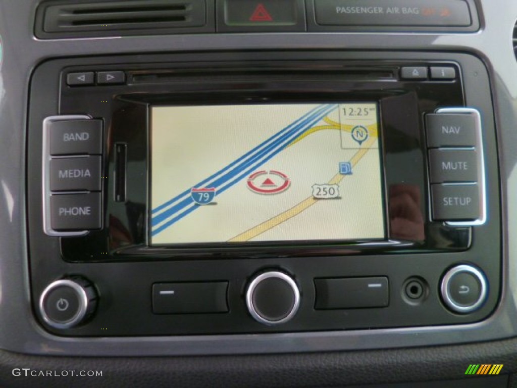 2012 Tiguan S 4Motion - Deep Black Metallic / Black photo #13