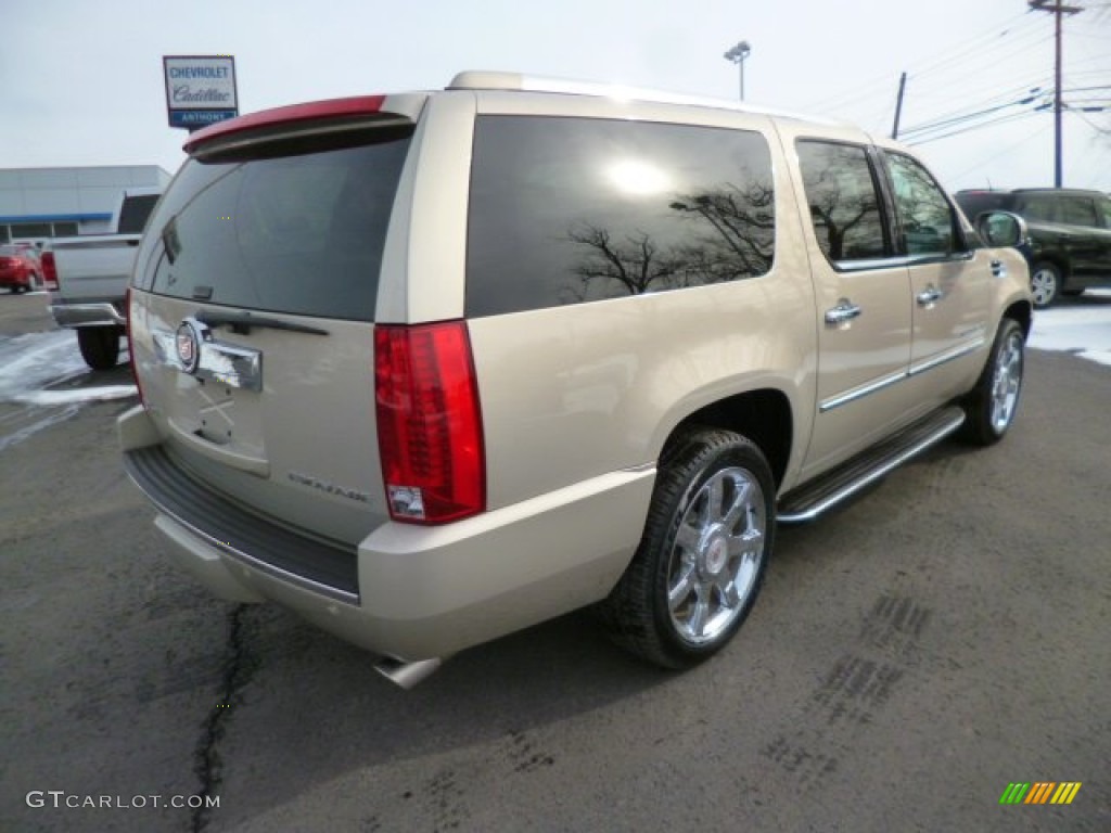 2011 Escalade ESV Luxury AWD - Gold Mist Metallic / Cashmere/Cocoa photo #5