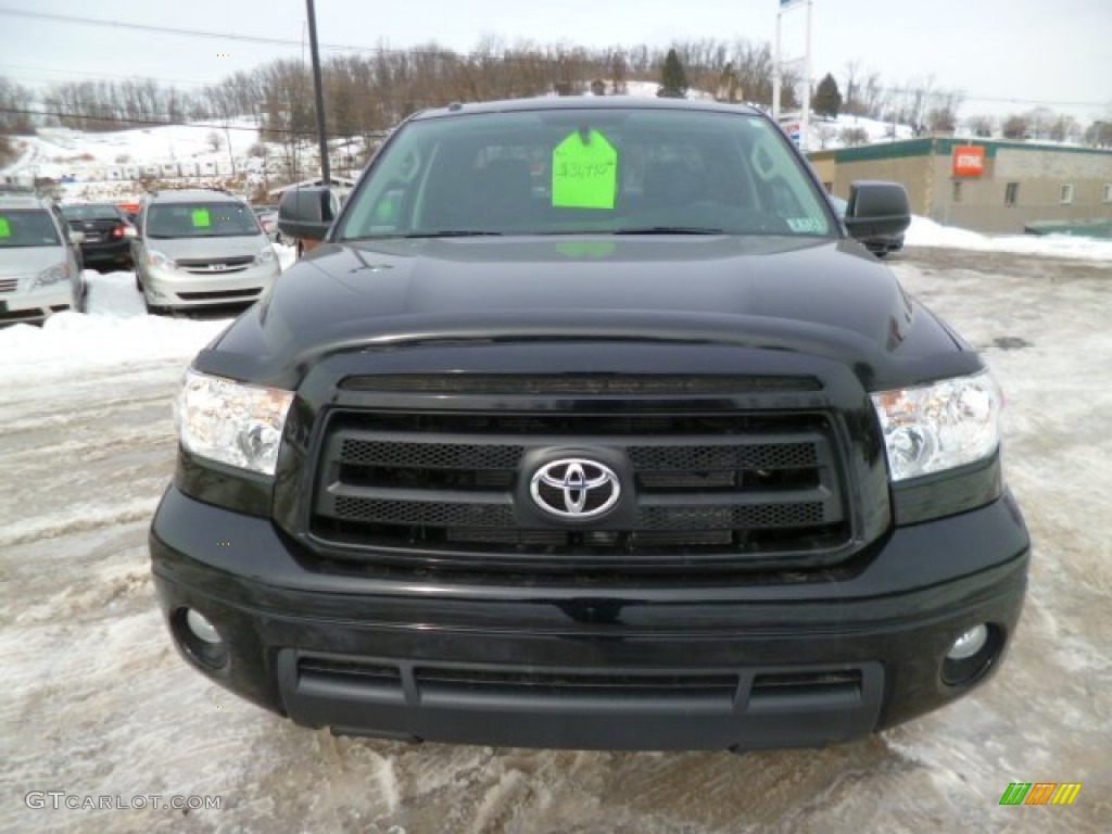 2011 Tundra TRD Rock Warrior Double Cab 4x4 - Black / Black photo #2