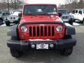 2014 Flame Red Jeep Wrangler Sport 4x4  photo #2