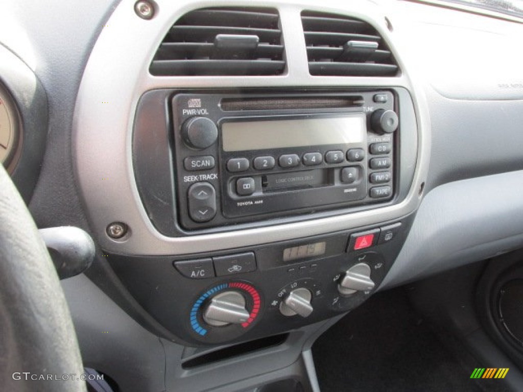 2002 RAV4 4WD - Spectra Blue Mica / Gray photo #14