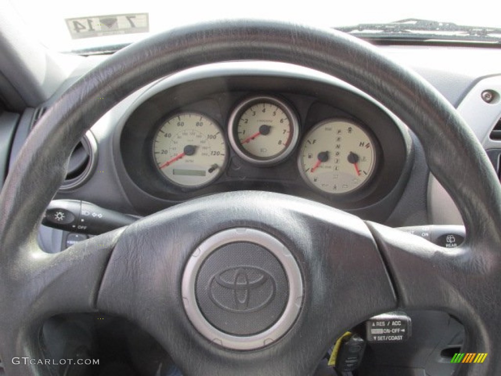 2002 RAV4 4WD - Spectra Blue Mica / Gray photo #15