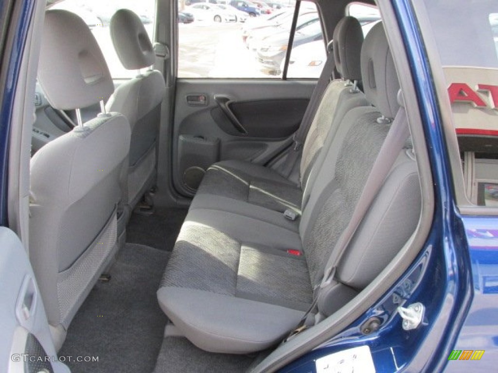 2002 RAV4 4WD - Spectra Blue Mica / Gray photo #16