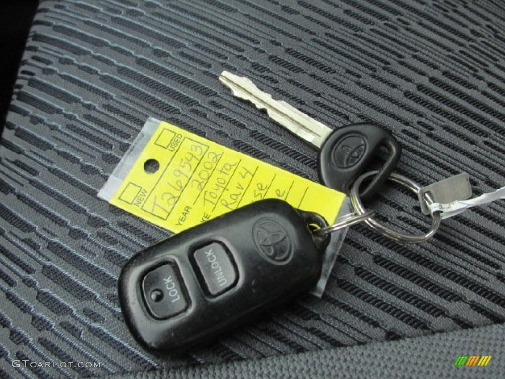 2002 RAV4 4WD - Spectra Blue Mica / Gray photo #18