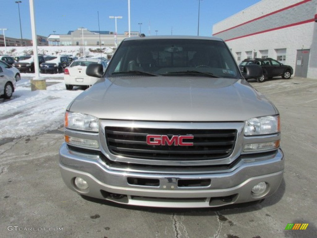 2005 Sierra 1500 SLE Extended Cab 4x4 - Silver Birch Metallic / Dark Pewter photo #5