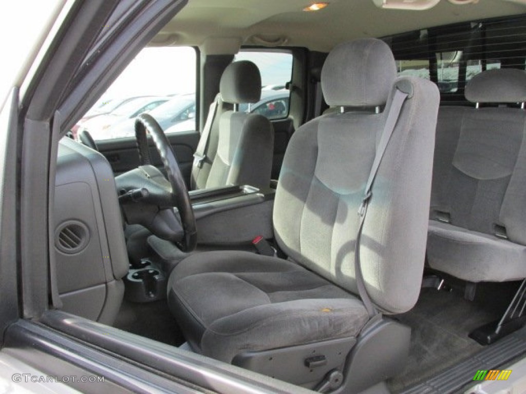 2005 Sierra 1500 SLE Extended Cab 4x4 - Silver Birch Metallic / Dark Pewter photo #12