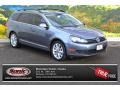 Platinum Gray Metallic 2013 Volkswagen Jetta TDI SportWagen