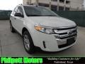 White Suede 2012 Ford Edge SE EcoBoost