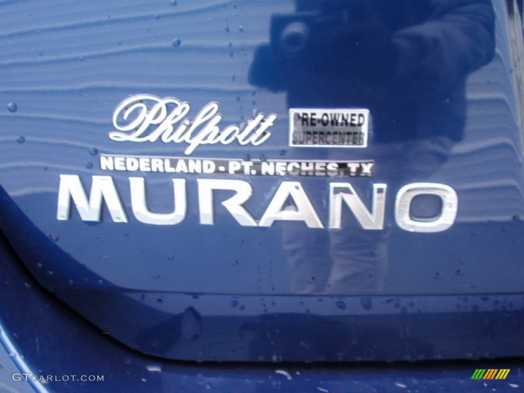 2009 Murano SL - Deep Sapphire Metallic / Beige photo #22