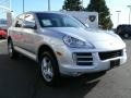 2008 Crystal Silver Metallic Porsche Cayenne S  photo #4