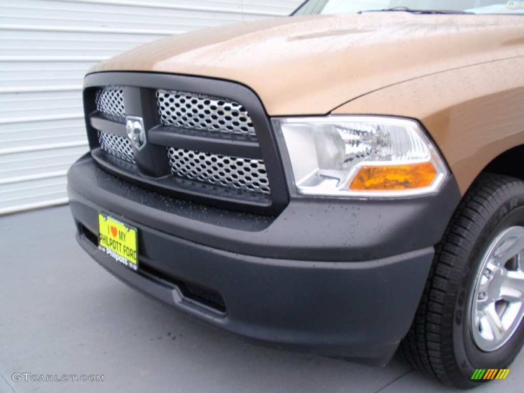 2012 Ram 1500 ST Quad Cab 4x4 - Saddle Brown Pearl / Dark Slate Gray/Medium Graystone photo #11