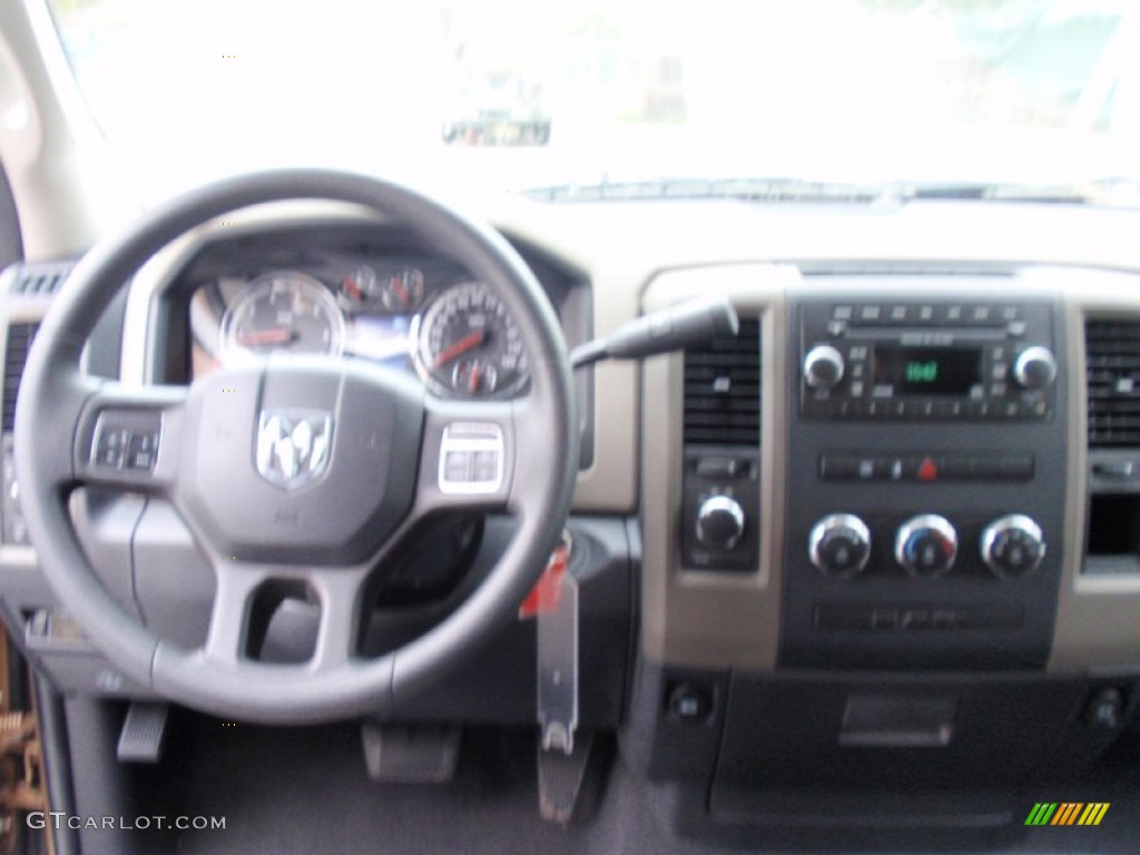 2012 Ram 1500 ST Quad Cab 4x4 - Saddle Brown Pearl / Dark Slate Gray/Medium Graystone photo #41