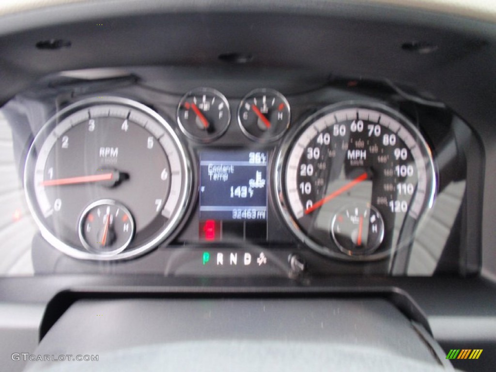 2012 Ram 1500 ST Quad Cab 4x4 - Saddle Brown Pearl / Dark Slate Gray/Medium Graystone photo #45