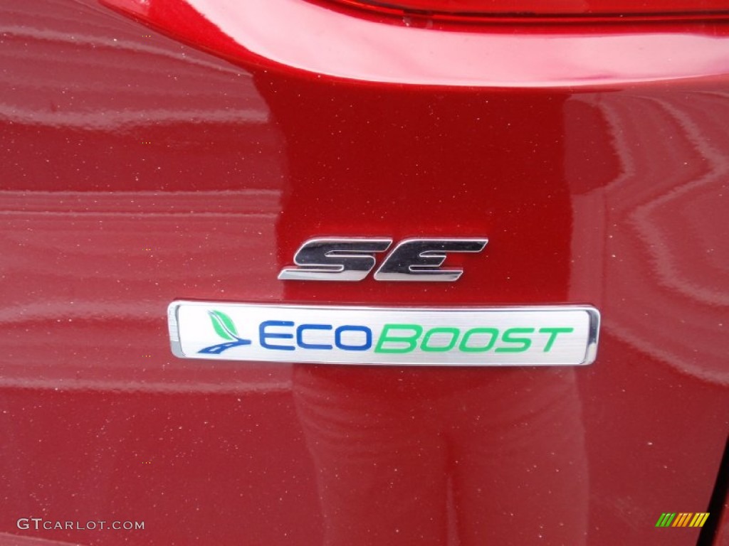 2014 Escape SE 1.6L EcoBoost - Ruby Red / Medium Light Stone photo #15