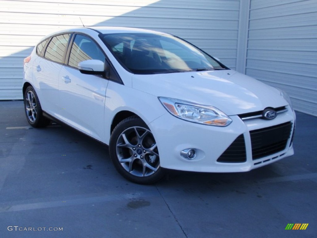 Oxford White Ford Focus