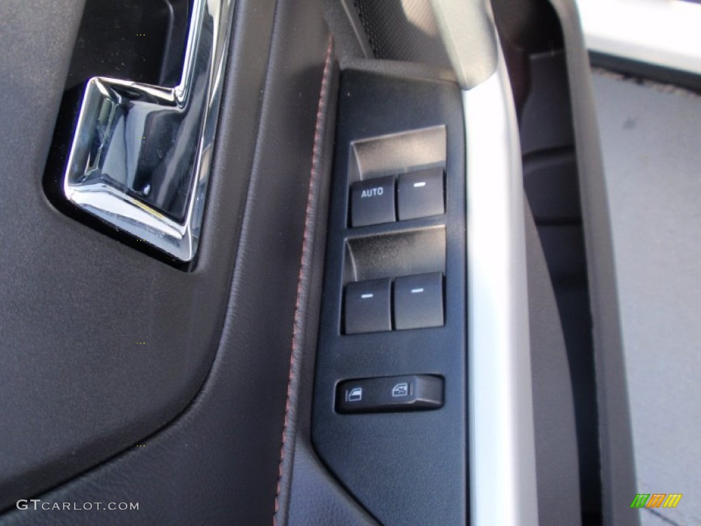 2014 Edge SEL - White Platinum / SEL Appearance Charcoal Black Leather/Gray Alcantara photo #28