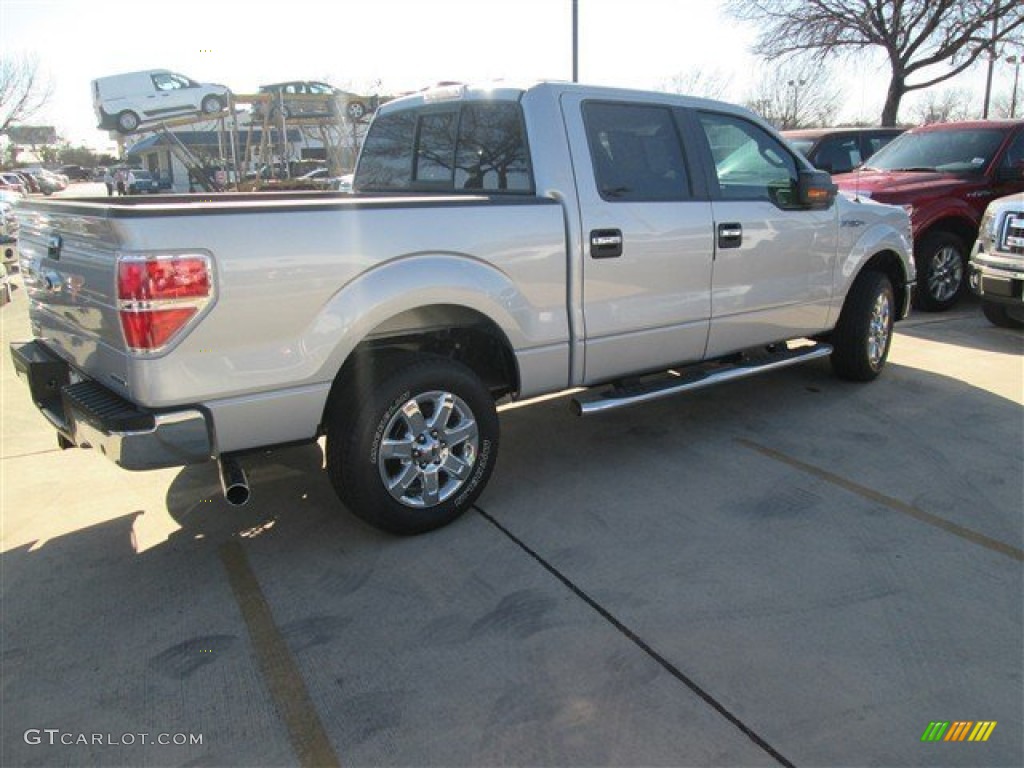 2014 F150 XLT SuperCrew - Ingot Silver / Steel Grey photo #6