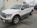 White Platinum - F150 King Ranch SuperCrew 4x4 Photo No. 3