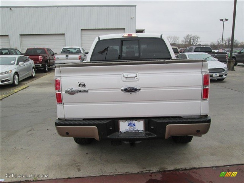 2014 F150 King Ranch SuperCrew 4x4 - White Platinum / King Ranch Chaparral/Pale Adobe photo #5