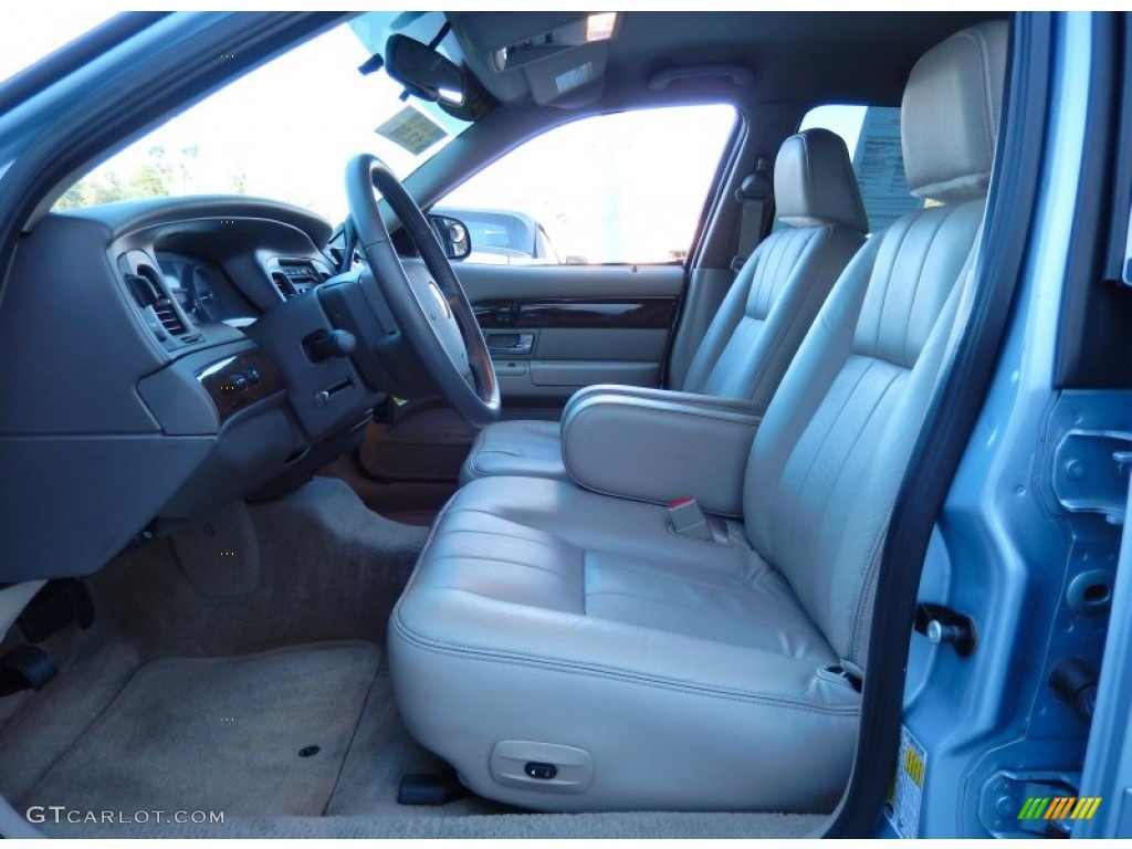 Medium Light Stone Interior 2008 Mercury Grand Marquis LS Photo #90563182