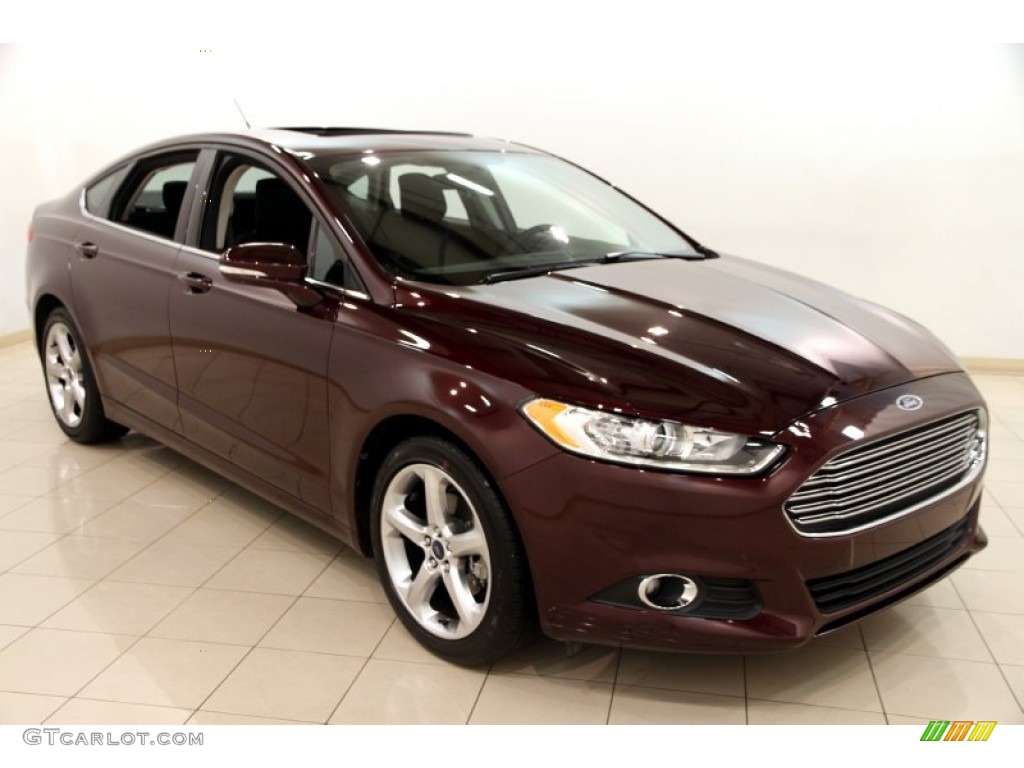 Bordeaux Reserve Red Metallic 2013 Ford Fusion SE 1.6 EcoBoost Exterior Photo #90563689