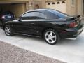 Black 1996 Ford Mustang SVT Cobra Coupe Exterior