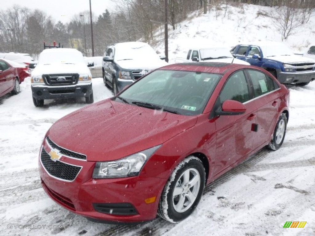 2014 Cruze LT - Crystal Red Tintcoat / Jet Black photo #1