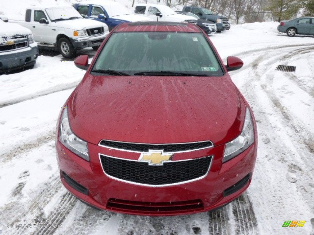 2014 Cruze LT - Crystal Red Tintcoat / Jet Black photo #2