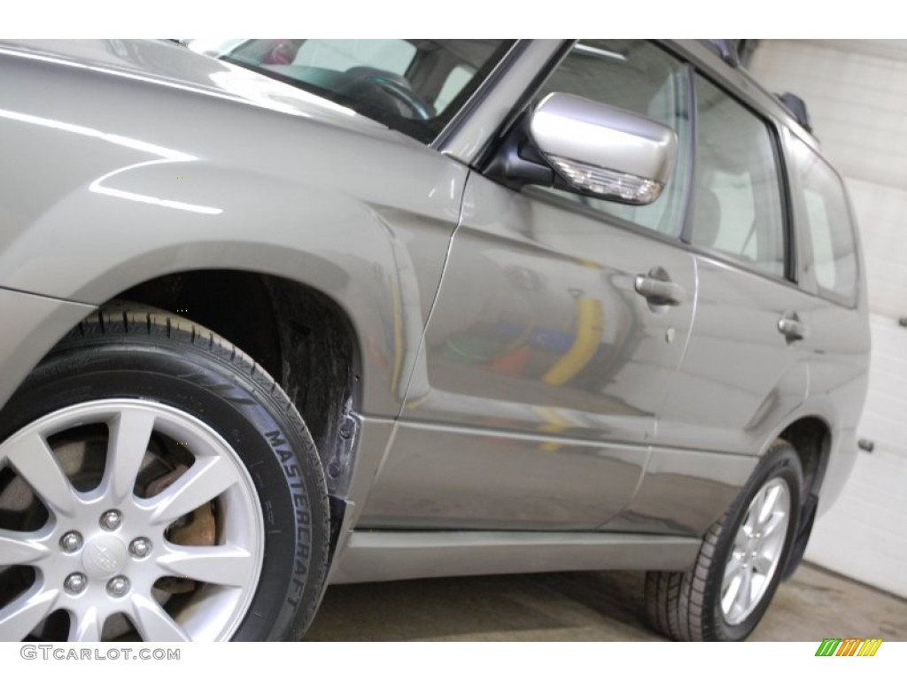 2006 Forester 2.5 X Premium - Steel Gray Metallic / Graphite Gray photo #11