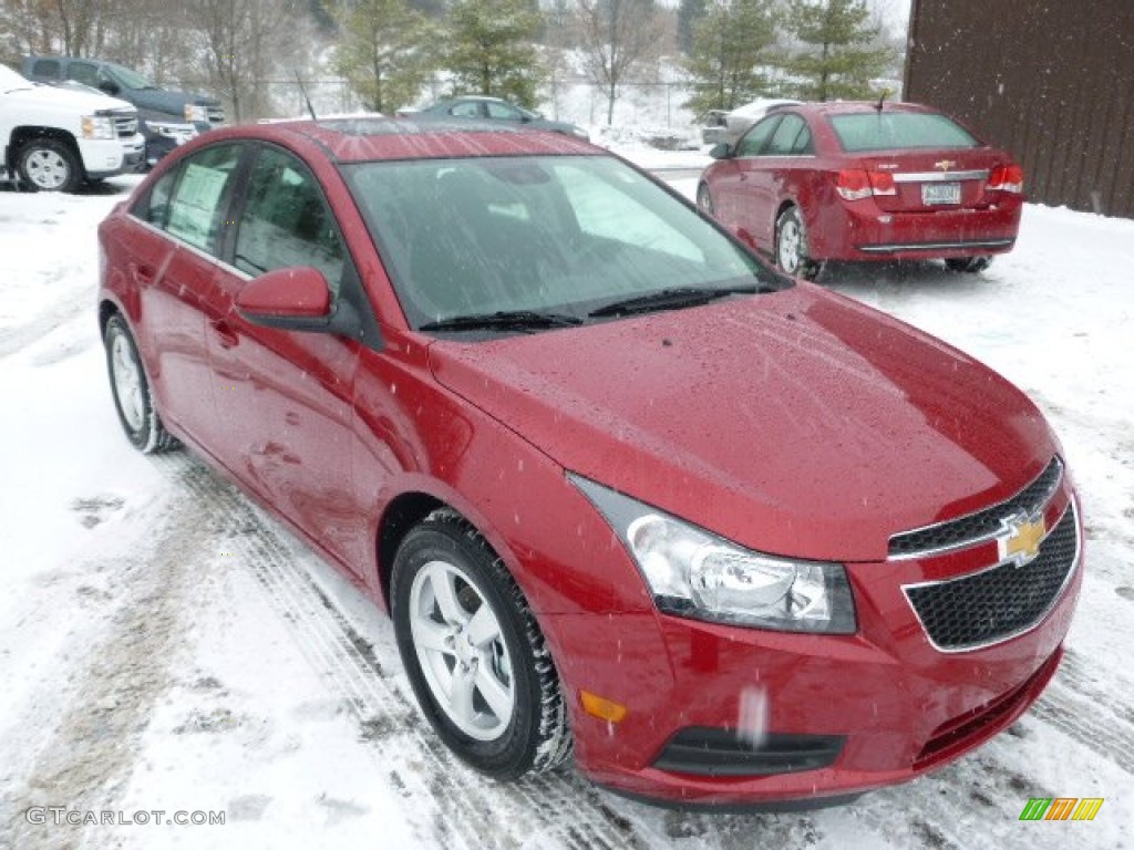 2014 Cruze LT - Crystal Red Tintcoat / Jet Black photo #3