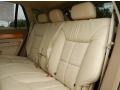 2007 Lincoln MKX Medium Camel Interior Rear Seat Photo