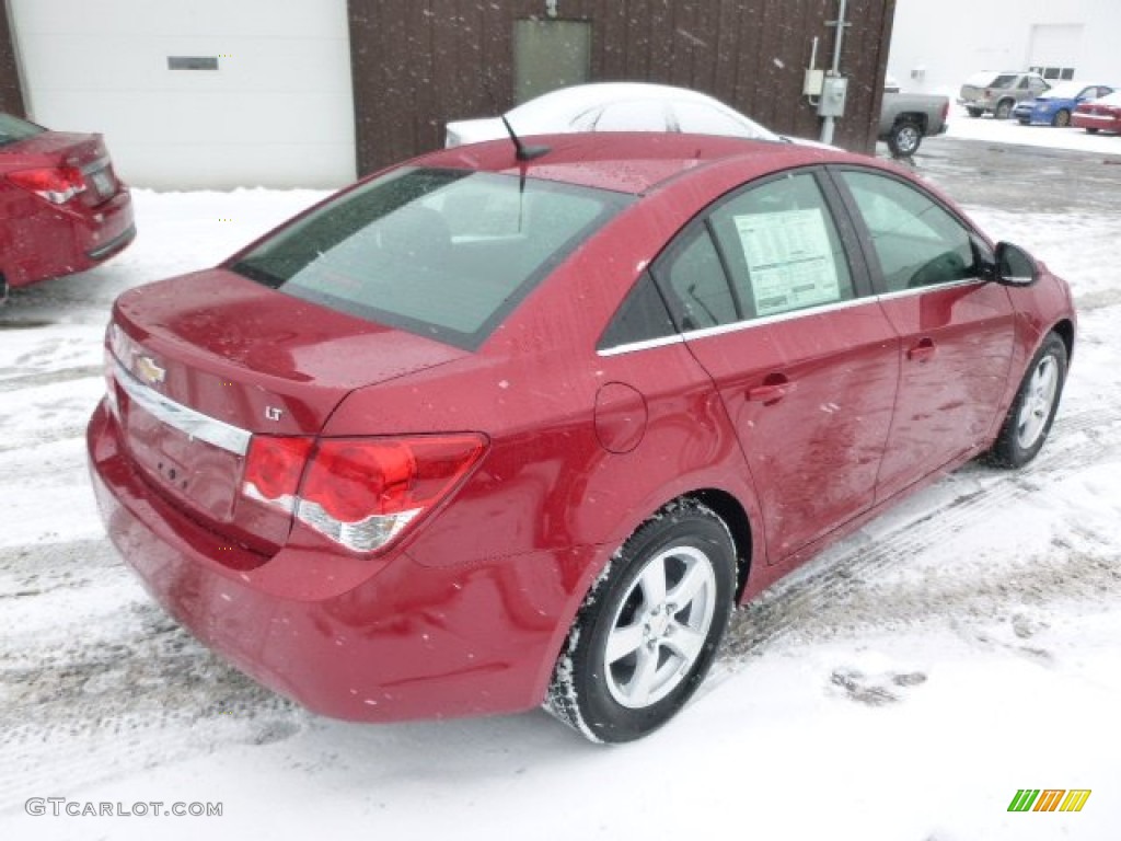 2014 Cruze LT - Crystal Red Tintcoat / Jet Black photo #5