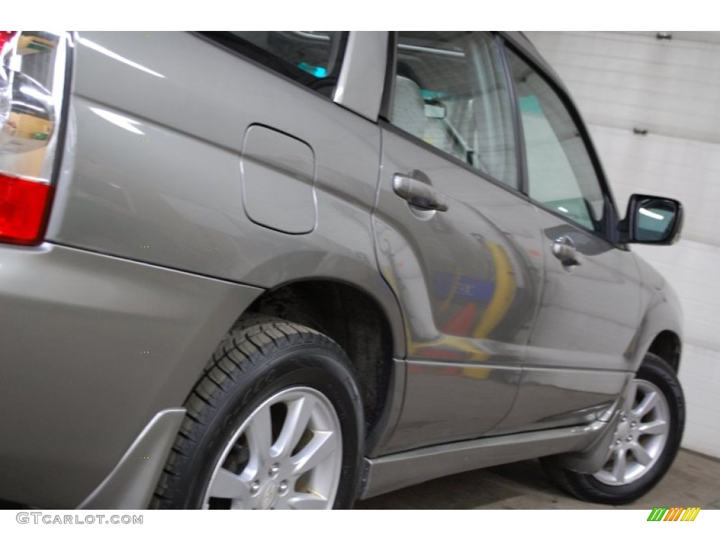 2006 Forester 2.5 X Premium - Steel Gray Metallic / Graphite Gray photo #14