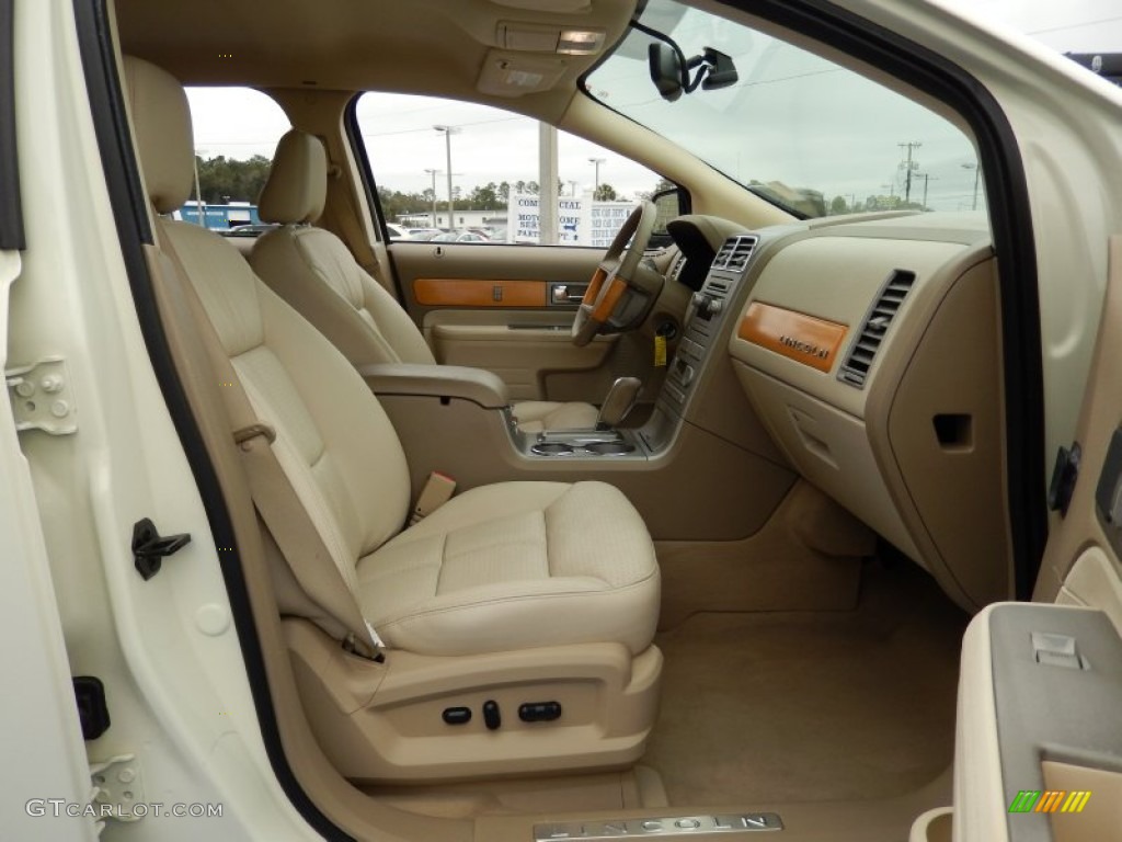 Medium Camel Interior 2007 Lincoln MKX Standard MKX Model Photo #90564280