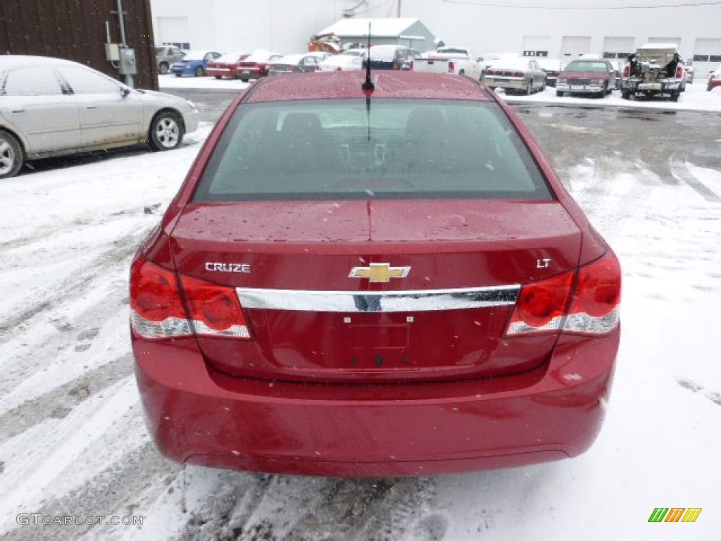 2014 Cruze LT - Crystal Red Tintcoat / Jet Black photo #6