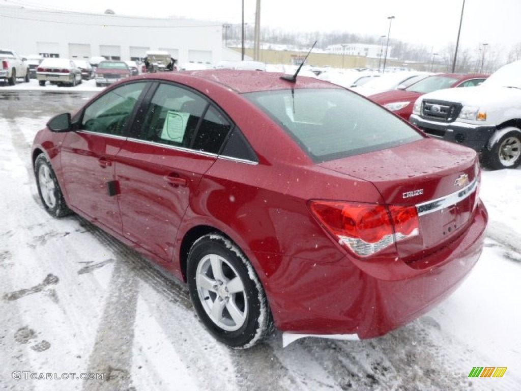 2014 Cruze LT - Crystal Red Tintcoat / Jet Black photo #7