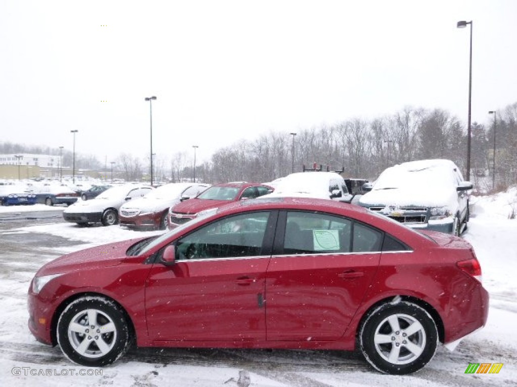 2014 Cruze LT - Crystal Red Tintcoat / Jet Black photo #8