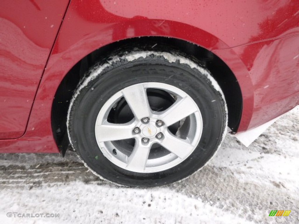 2014 Cruze LT - Crystal Red Tintcoat / Jet Black photo #9
