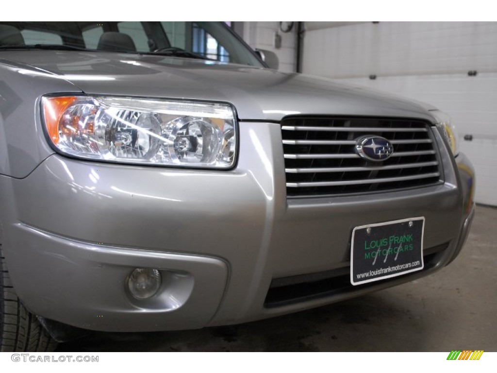 2006 Forester 2.5 X Premium - Steel Gray Metallic / Graphite Gray photo #23