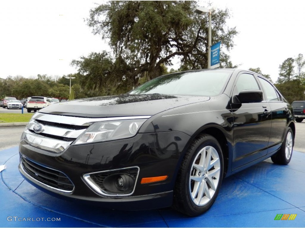 Black 2012 Ford Fusion SEL Exterior Photo #90564537