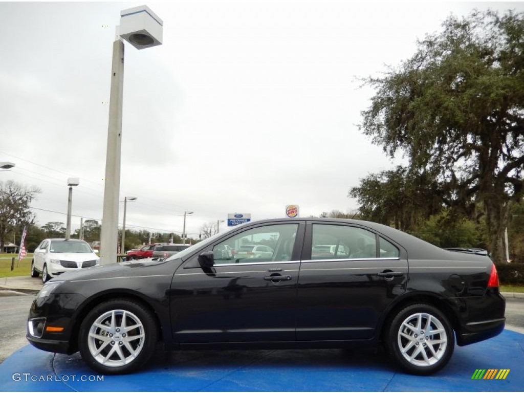 Black 2012 Ford Fusion SEL Exterior Photo #90564559
