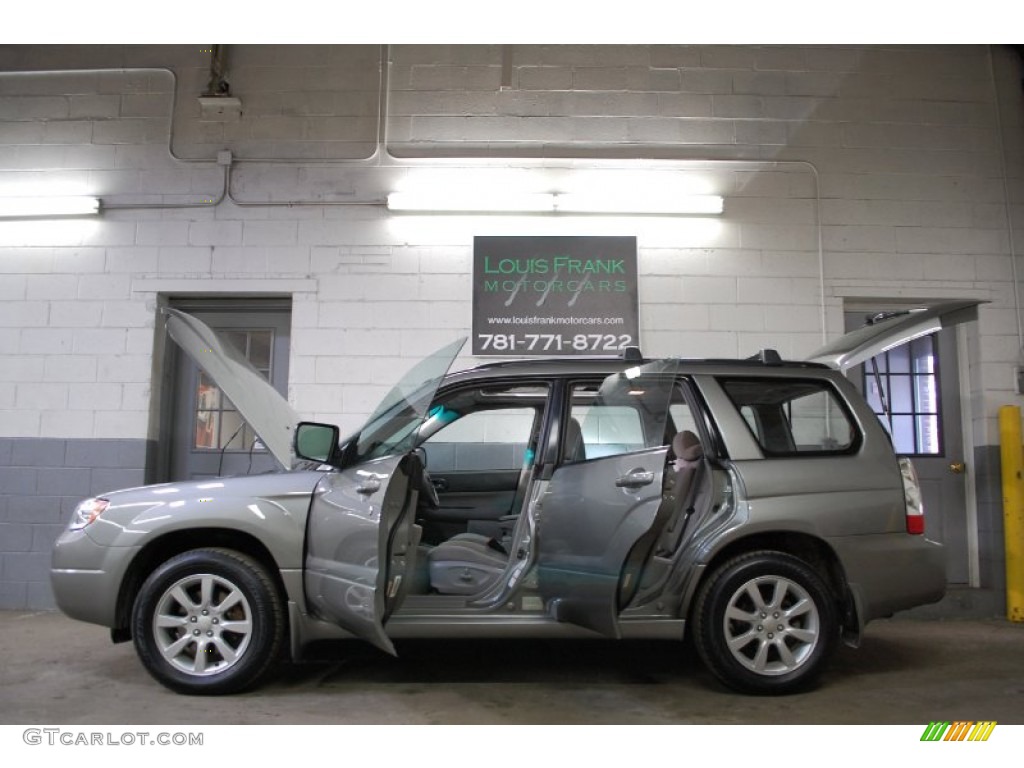 2006 Forester 2.5 X Premium - Steel Gray Metallic / Graphite Gray photo #34